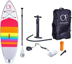 Ocean Pacific Sunset All Round 9'6 Inflatable Paddle Board -Tienda De Surf ocean pacific sunset all round 9 6 inflatable paddle board tf