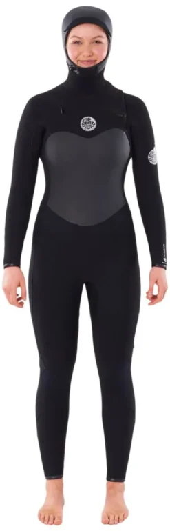 Rip Curl Flashbomb 6mm Hooded Chestzip Mujeres Wetsuit